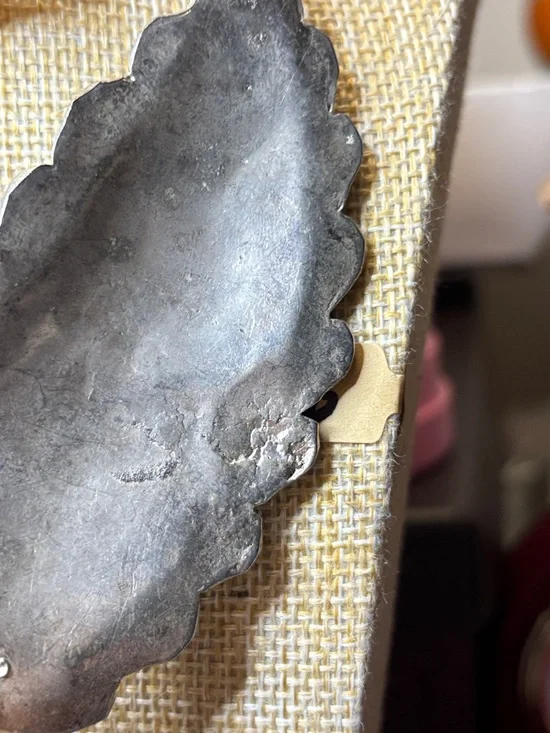 Vintage Silvertone Victorian Bib 19” Necklace - Picture 5 of 7